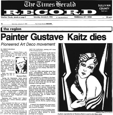 Gustave Kaitz Death - Times Herald